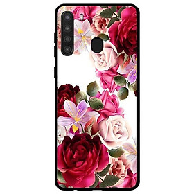 Ốp lưng dành cho Samsung Galaxy A21 mẫu Họa Tiết Hoa Hồng