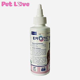 Dung dịch vệ sinh tai chó Epiotic (Virbac, Úc, mẫu mới)