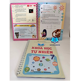 Sách - Notebook khoa học tự nhiên 7 (Dùng chung cho các bộ sgk hiện hành) (HA)
