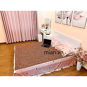 Chiếu Hạt Gỗ Hương Mộc Hạt 1.8cm - Chiếu gỗ Mian ( video , hình thật )