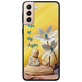 Ốp lưng dành cho Samsung Galaxy S21 - S21 Plus - S21 Ultra - mẫu Vạn Duyên Hoa Trắng