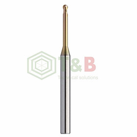 Dao Cầu Cổ Dài R2 x 30 x 70 L Union Tool Model HSLB2040-300,Dao phay ngón gia công sau nhiệt
