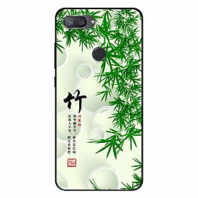Ốp lưng in cho Xiaomi Mi 8 Lite Tranh Nền Tre