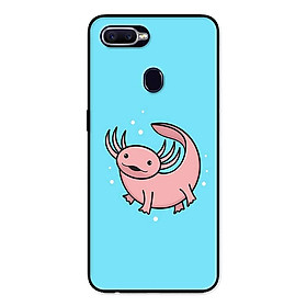 Ốp Lưng in cho Oppo A7 Mẫu Cá Cửu Sừng Hồng - Hàng Chính Hãng