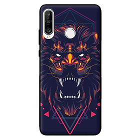 Ốp lưng in cho Huawei P30 Lite Sư Tử - Hàng chính hãng
