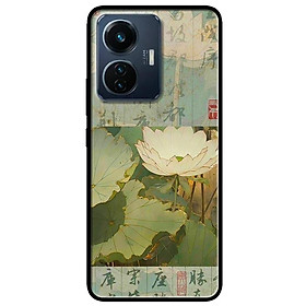 Ốp lưng cho Vivo V23e - Y31 - Y51 - Y55 - Y55s - Y55 2022 - Sen Chữ Hoa - Hàng Chính Hãng