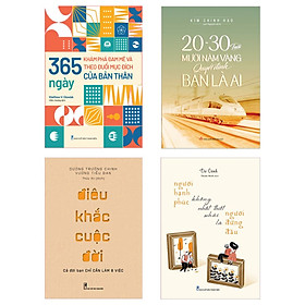 Combo Sách: Thiết Kế Cuộc Đời Đáng Sống (MinhLongbooks)