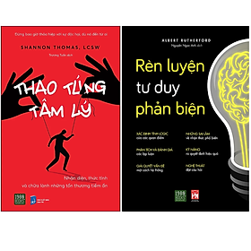 Combo 2Q: Rèn Luyện Tư Duy Phản Biện + Thao Túng Tâm Lý (Top Sách Kĩ Năng Sống/ Phát Triển Bản Thân Bán Chạy)