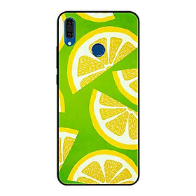 Ốp Lưng in cho Huawei Y9 2019 Mẫu Chanh Vàng - Hàng Chính Hãng