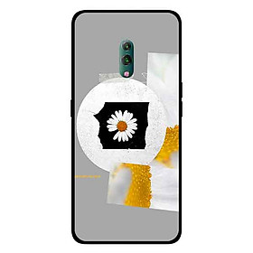 Ốp Lưng in cho Oppo K3 Mẫu Hoa Cúc Nền Giấy 4 - Hàng Chính Hãng
