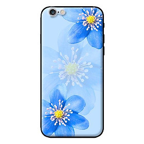 Ốp in cho iPhone 6 Hoa Lan Xanh - Hàng chính hãng