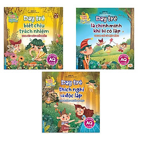 Sách - Dạy Trẻ Biết Chịu Trách Nhiệm + Là Chính Mình Khi Bị Cô Lập + Thích Nghi Và Độc Lập - Combo 3 Cuốn - Minh Thắng