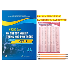 Sách - Hướng dẫn ôn thi tốt nghiệp trung học phổ thông môn vật lí (theo chương trình GDPT 2018)