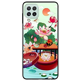 Ốp lưng dành cho Samsung A22 - Samsung S21 FE mẫu Bàn Sen