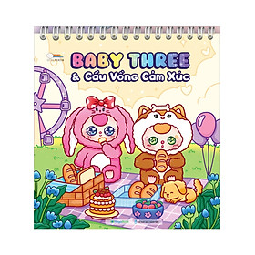 Sách Tô Màu Chữa Lành - Baby Three Và - MEGA