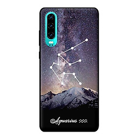 Ốp in cho Huawei P30 Cung Hoàng Đạo - Aquarius - Hàng chính hãng