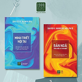 Sách - Combo 2 Cuốn: Minh Triết Nội Tại + Bản Ngã - Thấu Hiểu Và Tan Biến - David R. Hawkins - 1980 Books