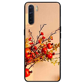 Ốp lưng dành cho Oppo Reno 3 - Oppo A91 mẫu Cây Khô Đỏ