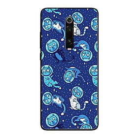 Ốp Lưng in cho Xiaomi Redmi K20 Pro Mẫu Chú Mèo Ngoài Không Gian - Hàng Chính Hãng