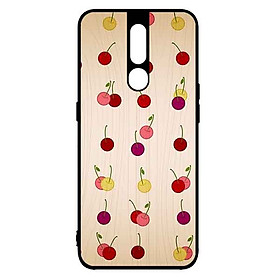 Ốp Lưng in cho Oppo F11 Pro Mẫu Anh Đào - Hàng Chính Hãng