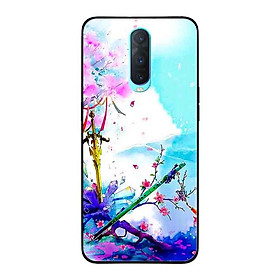 Ốp Lưng in cho Oppo R17 Pro Mẫu Nền Kiếm Hoa - Hàng Chính Hãng