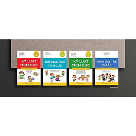 Sách - Bộ Sách Kỷ Luật Tích Cực - Combo 4 Cuốn - NXB Phụ Nữ