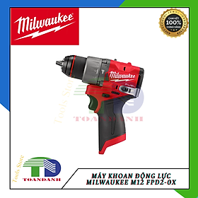 Máy khoan động lực MILWAUKEE M12 FPD2-0X chính hãng bảo hành 12 tháng