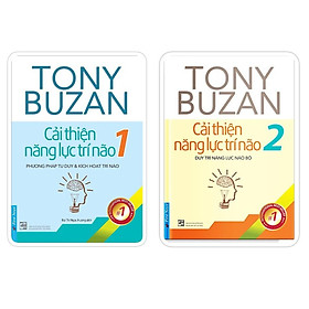 Combo Tony Buzan Cải Thiện Năng Lực Trí Não Tập 1 + 2 - Bản Quyền