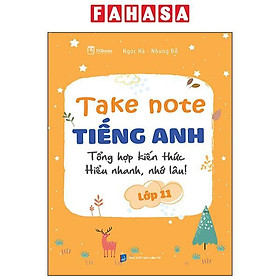 Sách - Takenote Tiếng Anh Lớp 11