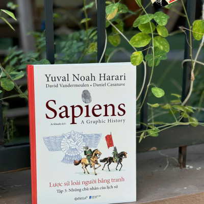 (Combo 3 tập) SAPIENS: LƯỢC SỬ LOÀI NGƯỜI BẰNG TRANH – tập 1, tập 2, tập 3 – Omega