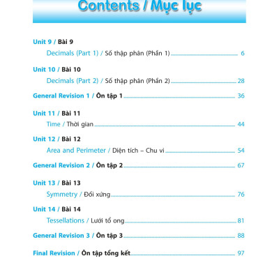 Tinh Thông Toán Học - Mastering Mathematics - Dành Cho Trẻ 9-10 Tuổi - Quyển B