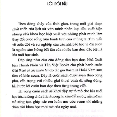 Giai Thoại Về Các Thiên Tài - Hành Trình Khám Phá Tài Năng