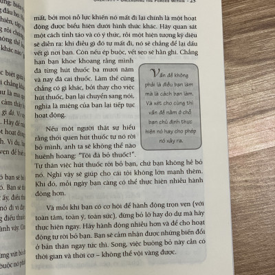 Sáng tạo - Bừng cháy sức mạnh bên trong