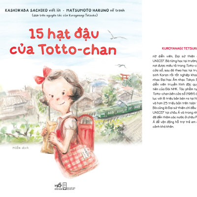 Sách - 15 hạt đậu của Totto-chan (Kashiwaba Sachiko - Matsumoto Haruno) (Nhã Nam Official)