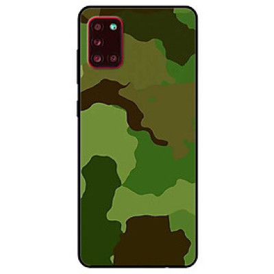 Ốp lưng dành cho Samsung A31 mẫu Camo Xanh Quân Đội