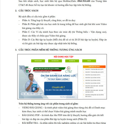 Sách - Tổng ôn toàn diện đánh giá năng lực tư duy định lượng - môn toán