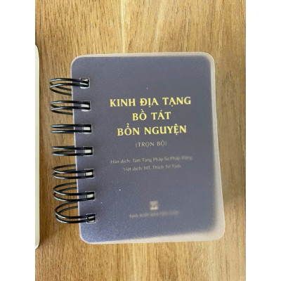 Sách - Combo Kinh Địa Tang, Kinh Vô Lượng Thọ, Kinh Dược Sư Và Dược Sư Sám ( gáy lò xo, khổ mini)
