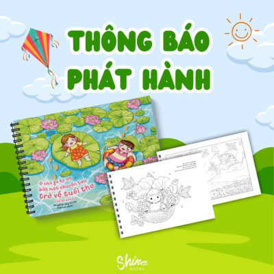 Sách Tô Màu - Ở Nhà Ga Ký Ức Bắt Một Chuyến Tàu Trở Về Tuổi Thơ - AZ Việt Nam