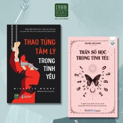 Sách - Combo 2 Cuốn: Thao Túng Tâm Lý Trong Tình Yêu + Thần Số Học Trong Tình Yêu - 1980 Books