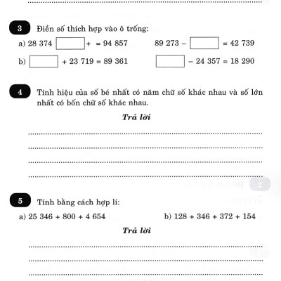 Vở Bài Tập Nâng Cao Toán 4 Tập 1 (Bám Sát SGK Chân Trời Sáng Tạo) _HA