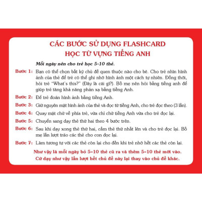 Sách - Hộp English Flashcards For Kids - Tặng 400 Câu Đố - Minh Thắng