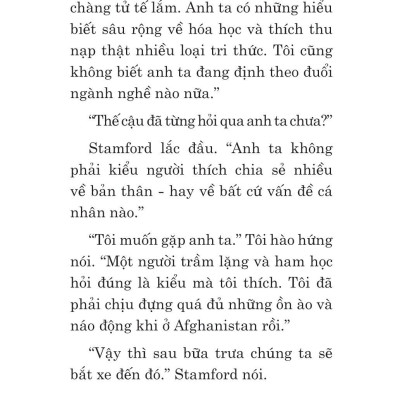 Tuyển Tập Sherlock Holmes - Những Bí Mật Và Báu Vật Bị Đánh Cắp - Sợi Chỉ Đỏ