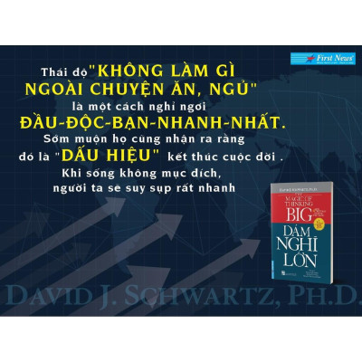Sách-Dám Nghĩ Lớn! (Tái bản 2019) - First News