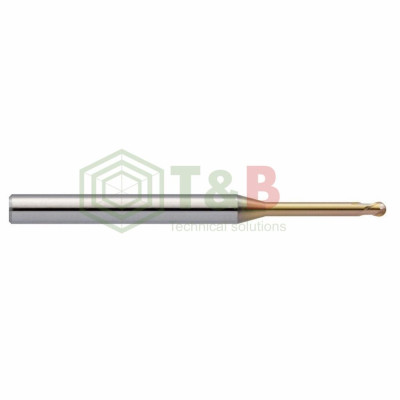 Dao Cầu Cổ Dài R1 x 20 x 55 L Union Tool Model HSLB2020-200,Dao phay ngón gia công sau nhiệt