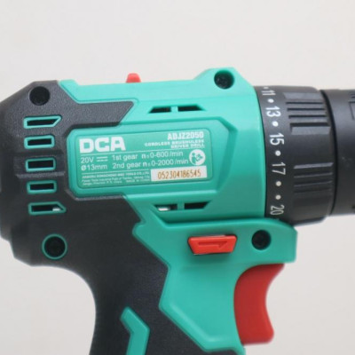 MÁY KHOAN ĐỤC KHÔNG CHỔI THAN  DÙNG PIN 20V/4AH*2 DCA ADJZ2050EM - HÀNG CHÍNH HÃNG