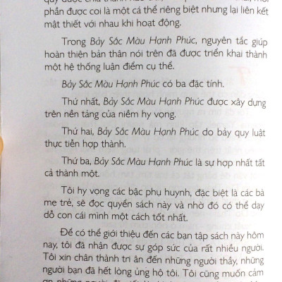 7 Sắc Màu Hạnh Phúc (Tái Bản)