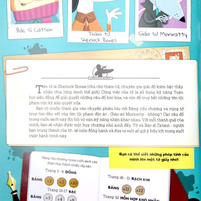 Thám Tử Sherlock Bones - Phá Án Bằng Phép Nhân