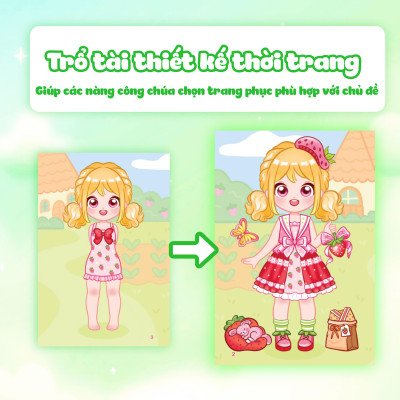 Sách - Chibi Fashion - Công Chúa Hiện Đại