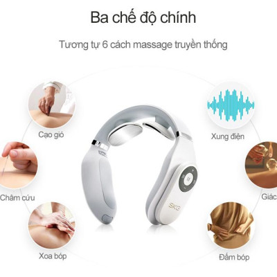 Máy massage cổ cao cấp SKG - Hàng nhập khẩu