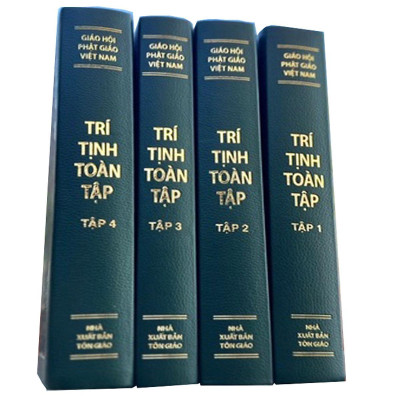 Sách - Trí Tịnh Toàn Tập - Kinh Hoa Nghiêm - Bộ 4 Tập - Chính Thông Book